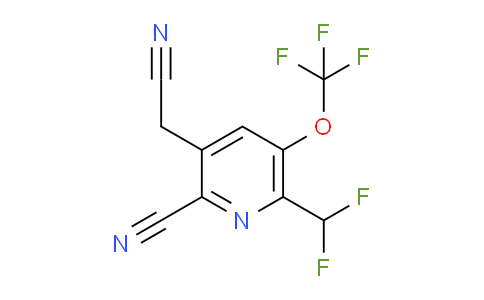 AM215149 | 1804780-81-1 | 2-Cyano-6-(difluoromethyl)-5-(trifluoromethoxy)pyridine-3-acetonitrile