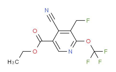 AM215150 | 1806114-15-7 | Ethyl 4-cyano-3-(fluoromethyl)-2-(trifluoromethoxy)pyridine-5-carboxylate