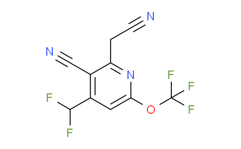 AM215151 | 1803676-61-0 | 3-Cyano-4-(difluoromethyl)-6-(trifluoromethoxy)pyridine-2-acetonitrile