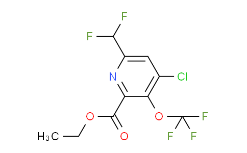 AM215154 | 1803964-01-3 | Ethyl 4-chloro-6-(difluoromethyl)-3-(trifluoromethoxy)pyridine-2-carboxylate