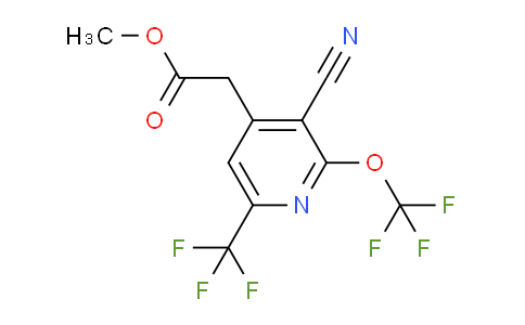 AM215155 | 1803669-30-8 | Methyl 3-cyano-2-(trifluoromethoxy)-6-(trifluoromethyl)pyridine-4-acetate