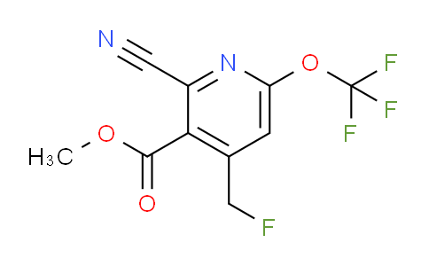 AM215156 | 1806161-97-6 | Methyl 2-cyano-4-(fluoromethyl)-6-(trifluoromethoxy)pyridine-3-carboxylate