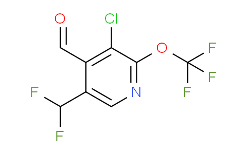 AM215167 | 1803957-49-4 | 3-Chloro-5-(difluoromethyl)-2-(trifluoromethoxy)pyridine-4-carboxaldehyde