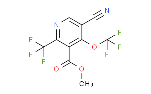 AM215169 | 1804297-69-5 | Methyl 5-cyano-4-(trifluoromethoxy)-2-(trifluoromethyl)pyridine-3-carboxylate