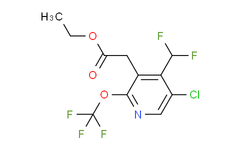 AM215171 | 1804560-71-1 | Ethyl 5-chloro-4-(difluoromethyl)-2-(trifluoromethoxy)pyridine-3-acetate