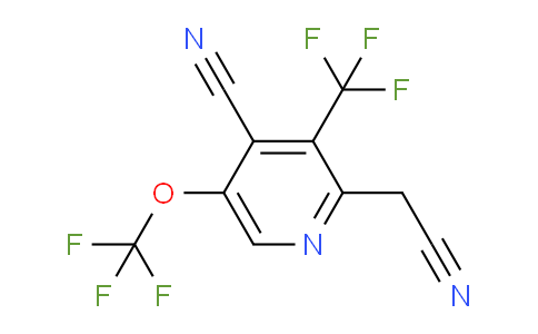 AM215178 | 1803666-13-8 | 4-Cyano-5-(trifluoromethoxy)-3-(trifluoromethyl)pyridine-2-acetonitrile