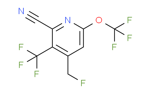 AM215179 | 1804709-35-0 | 2-Cyano-4-(fluoromethyl)-6-(trifluoromethoxy)-3-(trifluoromethyl)pyridine