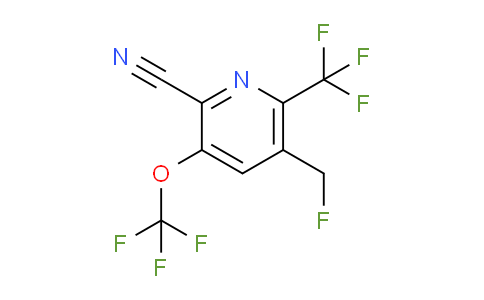 AM215181 | 1804346-84-6 | 2-Cyano-5-(fluoromethyl)-3-(trifluoromethoxy)-6-(trifluoromethyl)pyridine