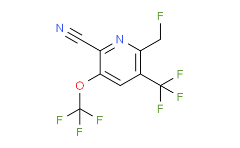 AM215183 | 1804644-29-8 | 2-Cyano-6-(fluoromethyl)-3-(trifluoromethoxy)-5-(trifluoromethyl)pyridine