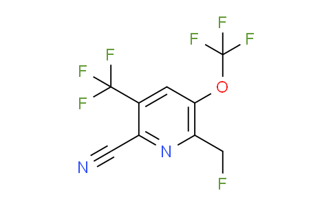 AM215184 | 1804346-93-7 | 2-Cyano-6-(fluoromethyl)-5-(trifluoromethoxy)-3-(trifluoromethyl)pyridine