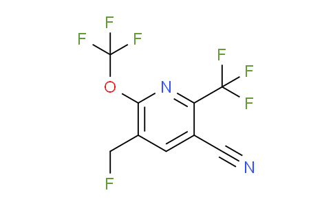 AM215186 | 1804733-40-1 | 3-Cyano-5-(fluoromethyl)-6-(trifluoromethoxy)-2-(trifluoromethyl)pyridine