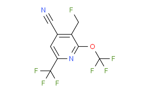 AM215187 | 1806075-75-1 | 4-Cyano-3-(fluoromethyl)-2-(trifluoromethoxy)-6-(trifluoromethyl)pyridine
