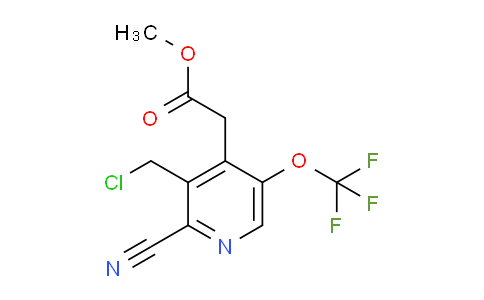 AM215188 | 1806110-68-8 | Methyl 3-(chloromethyl)-2-cyano-5-(trifluoromethoxy)pyridine-4-acetate