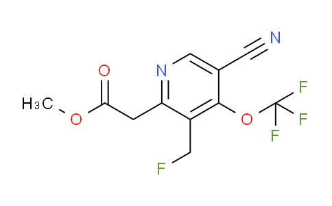 AM215189 | 1804621-63-3 | Methyl 5-cyano-3-(fluoromethyl)-4-(trifluoromethoxy)pyridine-2-acetate