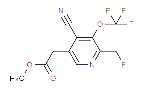 AM215190 | 1803948-59-5 | Methyl 4-cyano-2-(fluoromethyl)-3-(trifluoromethoxy)pyridine-5-acetate