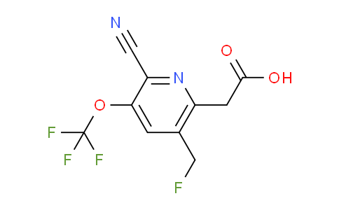 AM215196 | 1804659-37-7 | 2-Cyano-5-(fluoromethyl)-3-(trifluoromethoxy)pyridine-6-acetic acid