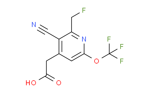 AM215197 | 1806114-36-2 | 3-Cyano-2-(fluoromethyl)-6-(trifluoromethoxy)pyridine-4-acetic acid