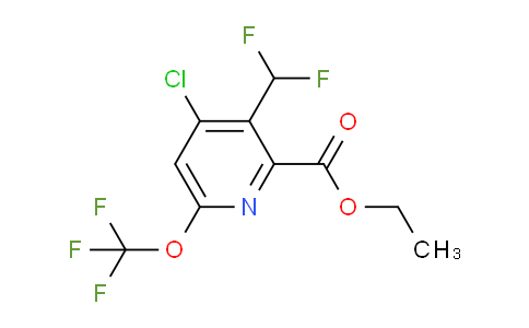 AM215202 | 1803651-10-6 | Ethyl 4-chloro-3-(difluoromethyl)-6-(trifluoromethoxy)pyridine-2-carboxylate