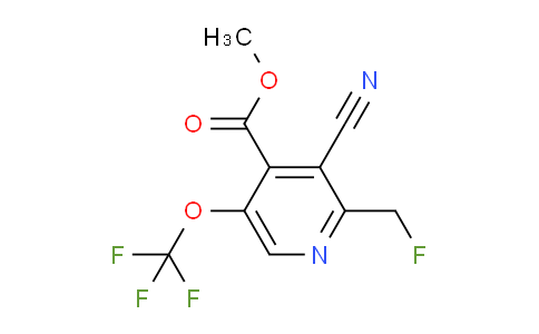 AM215206 | 1804813-68-0 | Methyl 3-cyano-2-(fluoromethyl)-5-(trifluoromethoxy)pyridine-4-carboxylate