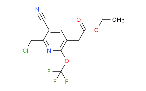 AM215208 | 1804346-26-6 | Ethyl 2-(chloromethyl)-3-cyano-6-(trifluoromethoxy)pyridine-5-acetate