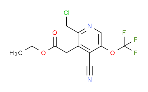 AM215210 | 1804812-07-4 | Ethyl 2-(chloromethyl)-4-cyano-5-(trifluoromethoxy)pyridine-3-acetate