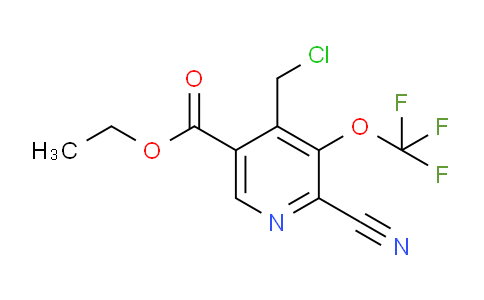 AM215212 | 1804300-92-2 | Ethyl 4-(chloromethyl)-2-cyano-3-(trifluoromethoxy)pyridine-5-carboxylate