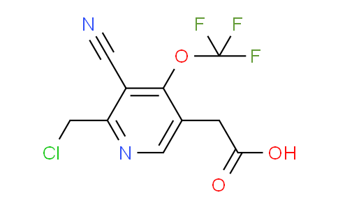 AM215222 | 1804303-39-6 | 2-(Chloromethyl)-3-cyano-4-(trifluoromethoxy)pyridine-5-acetic acid