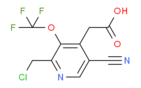 AM215223 | 1804303-46-5 | 2-(Chloromethyl)-5-cyano-3-(trifluoromethoxy)pyridine-4-acetic acid