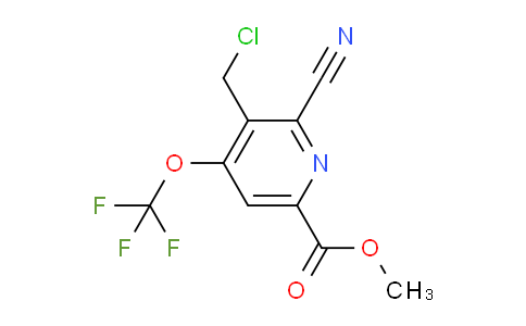 AM215229 | 1804324-70-6 | Methyl 3-(chloromethyl)-2-cyano-4-(trifluoromethoxy)pyridine-6-carboxylate