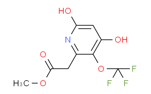 AM21524 | 1804497-01-5 | Methyl 4,6-dihydroxy-3-(trifluoromethoxy)pyridine-2-acetate