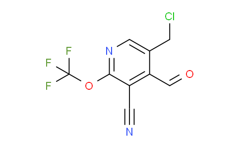 AM215241 | 1803661-96-2 | 5-(Chloromethyl)-3-cyano-2-(trifluoromethoxy)pyridine-4-carboxaldehyde