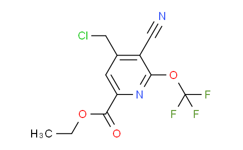 AM215243 | 1806073-05-1 | Ethyl 4-(chloromethyl)-3-cyano-2-(trifluoromethoxy)pyridine-6-carboxylate