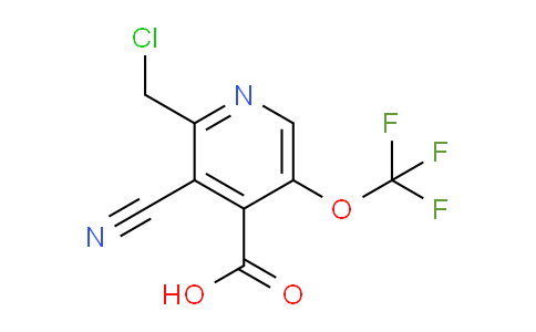 AM215244 | 1804810-94-3 | 2-(Chloromethyl)-3-cyano-5-(trifluoromethoxy)pyridine-4-carboxylic acid