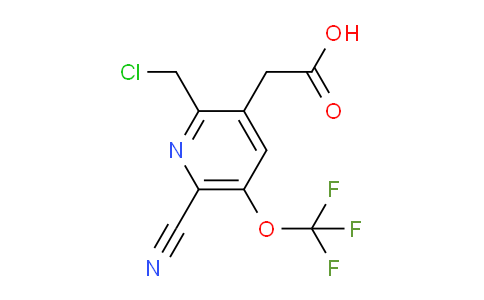 AM215247 | 1803662-80-7 | 2-(Chloromethyl)-6-cyano-5-(trifluoromethoxy)pyridine-3-acetic acid