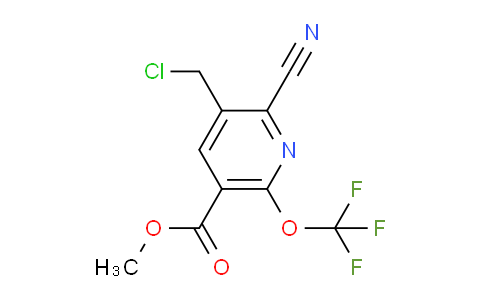 AM215250 | 1803663-59-3 | Methyl 3-(chloromethyl)-2-cyano-6-(trifluoromethoxy)pyridine-5-carboxylate