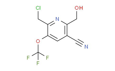 AM215252 | 1804298-48-3 | 2-(Chloromethyl)-5-cyano-3-(trifluoromethoxy)pyridine-6-methanol