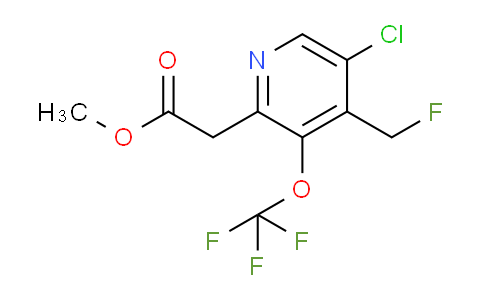 AM215258 | 1804793-12-1 | Methyl 5-chloro-4-(fluoromethyl)-3-(trifluoromethoxy)pyridine-2-acetate