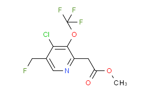 AM215264 | 1803964-72-8 | Methyl 4-chloro-5-(fluoromethyl)-3-(trifluoromethoxy)pyridine-2-acetate
