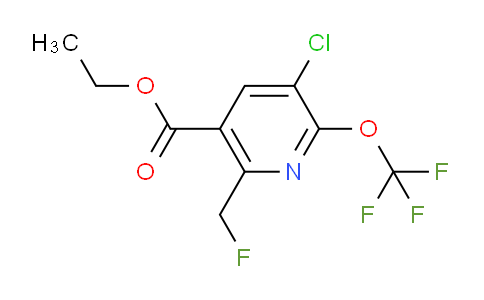 AM215265 | 1804707-62-7 | Ethyl 3-chloro-6-(fluoromethyl)-2-(trifluoromethoxy)pyridine-5-carboxylate