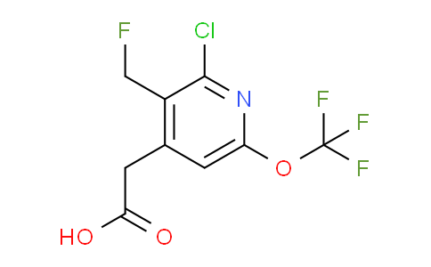 AM215267 | 1806201-79-5 | 2-Chloro-3-(fluoromethyl)-6-(trifluoromethoxy)pyridine-4-acetic acid