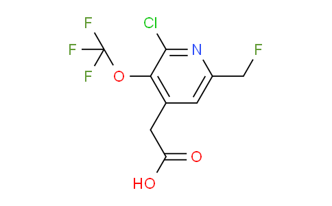 AM215274 | 1804707-70-7 | 2-Chloro-6-(fluoromethyl)-3-(trifluoromethoxy)pyridine-4-acetic acid