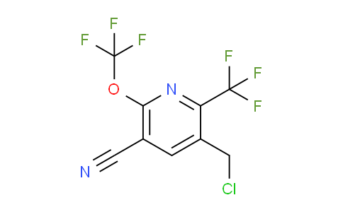AM215275 | 1804336-16-0 | 3-(Chloromethyl)-5-cyano-6-(trifluoromethoxy)-2-(trifluoromethyl)pyridine