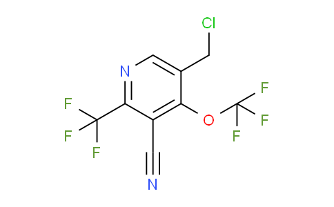AM215281 | 1804302-58-6 | 5-(Chloromethyl)-3-cyano-4-(trifluoromethoxy)-2-(trifluoromethyl)pyridine