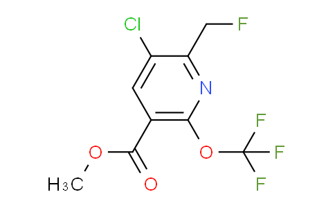 AM215282 | 1803701-17-8 | Methyl 3-chloro-2-(fluoromethyl)-6-(trifluoromethoxy)pyridine-5-carboxylate