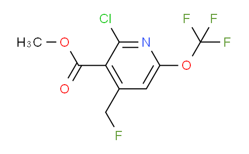 AM215283 | 1804707-16-1 | Methyl 2-chloro-4-(fluoromethyl)-6-(trifluoromethoxy)pyridine-3-carboxylate