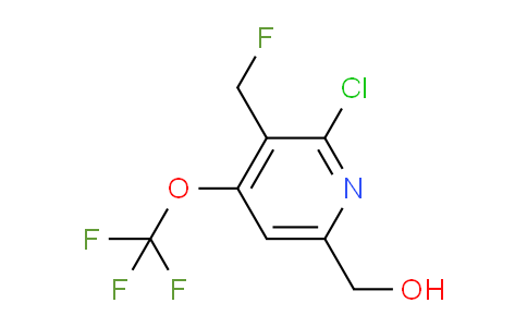 AM215294 | 1806250-74-7 | 2-Chloro-3-(fluoromethyl)-4-(trifluoromethoxy)pyridine-6-methanol