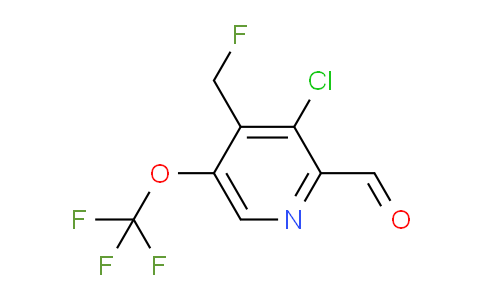 AM215295 | 1803648-11-4 | 3-Chloro-4-(fluoromethyl)-5-(trifluoromethoxy)pyridine-2-carboxaldehyde