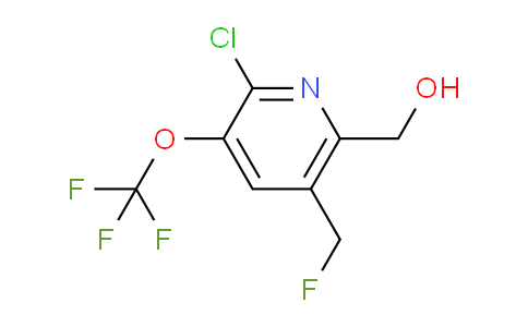 AM215298 | 1804791-33-0 | 2-Chloro-5-(fluoromethyl)-3-(trifluoromethoxy)pyridine-6-methanol