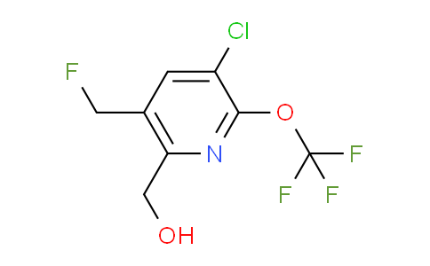 AM215302 | 1806201-51-3 | 3-Chloro-5-(fluoromethyl)-2-(trifluoromethoxy)pyridine-6-methanol