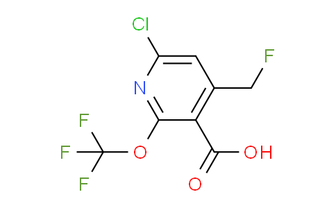 AM215308 | 1804654-30-5 | 6-Chloro-4-(fluoromethyl)-2-(trifluoromethoxy)pyridine-3-carboxylic acid